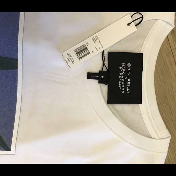 NWT MARC JACOBS X@HEY_REILLY  GRAPHIC TEE - Picture 4 of 9